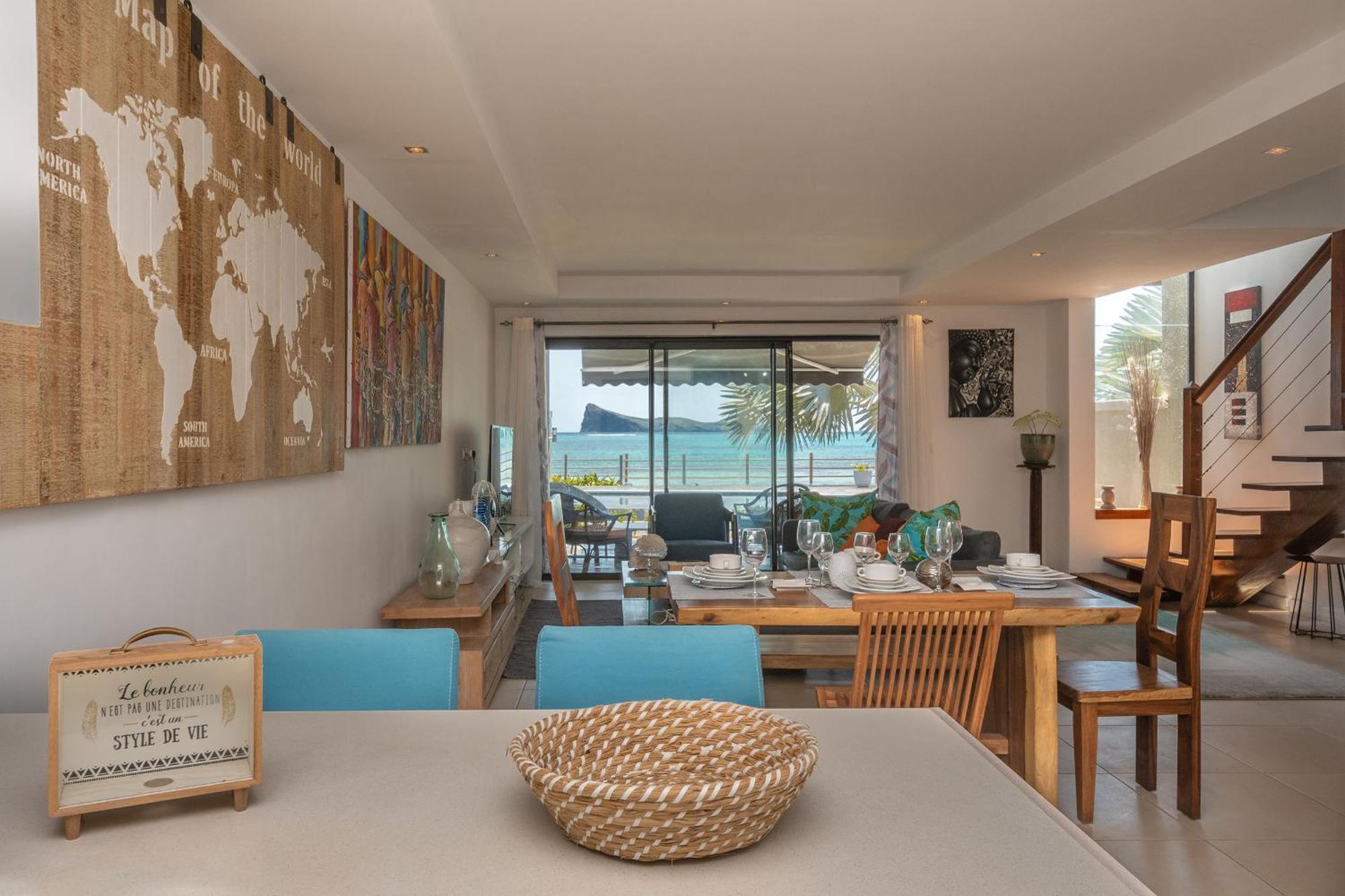 Luxury Beachfront Duplex, Coin De Mire View / 3Bed Cap Malheureux Exterior photo
